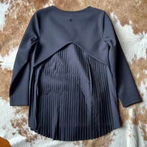 Lululemon pleated Neoprene top
